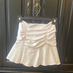 white skirt never worn